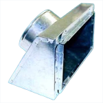 Slant Top Boot, R8, 8 x 8 x 6"