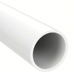 PVC Pipe, 3/4" Bell End, 10'